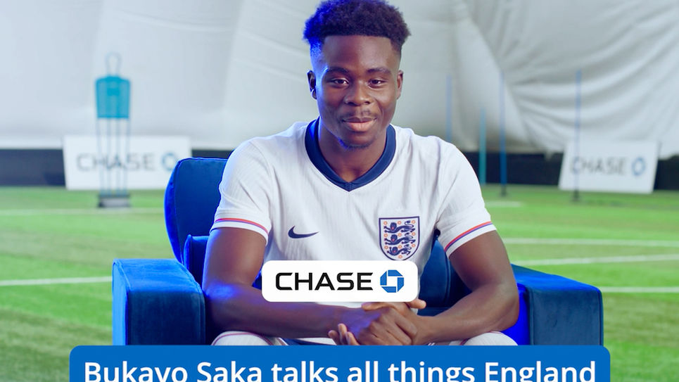 CHASE Bank - Bukayo Saka | Progress Interview